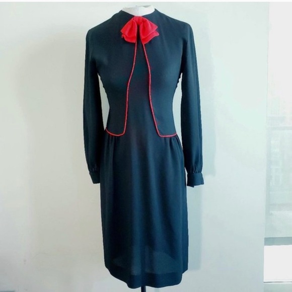 Vintage Albert Nipon wool dress - Picture 4 of 7